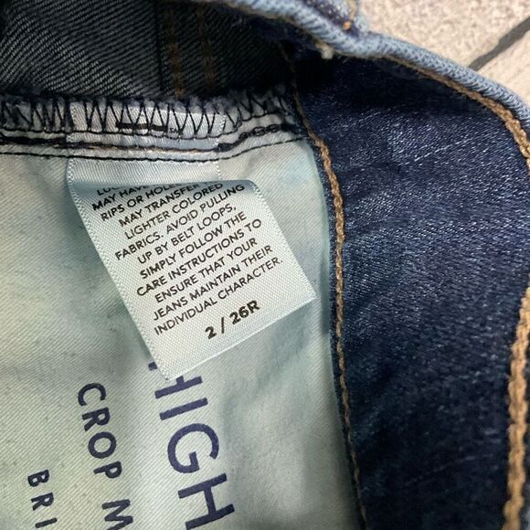 LUCKY BRAND Bridgette Mini Boot Crop Jeans - Picture 6 of 7